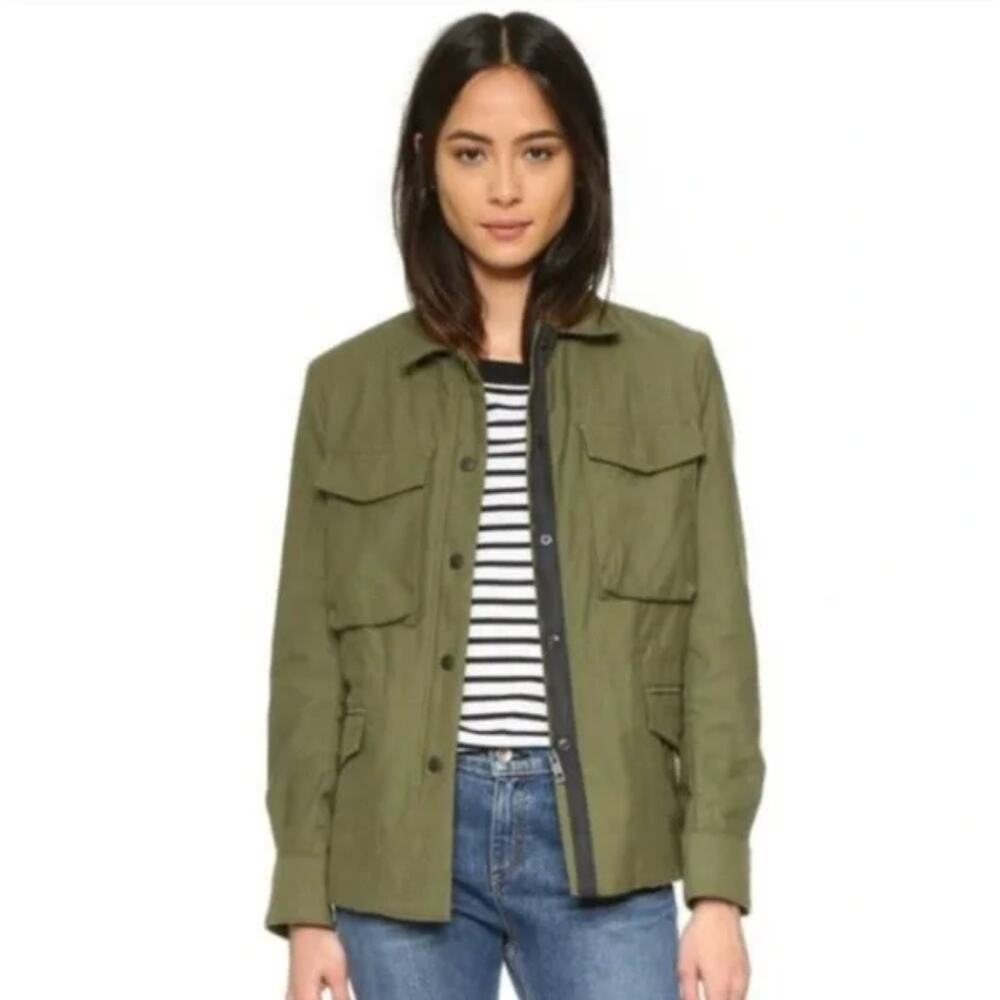 Rag & Bone Army Green Field Jacket Sz XS
